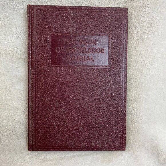 Vintage 1959 The Book of Knowledge Annual Adult Owned The Grolier Society - Picture 2 of 11